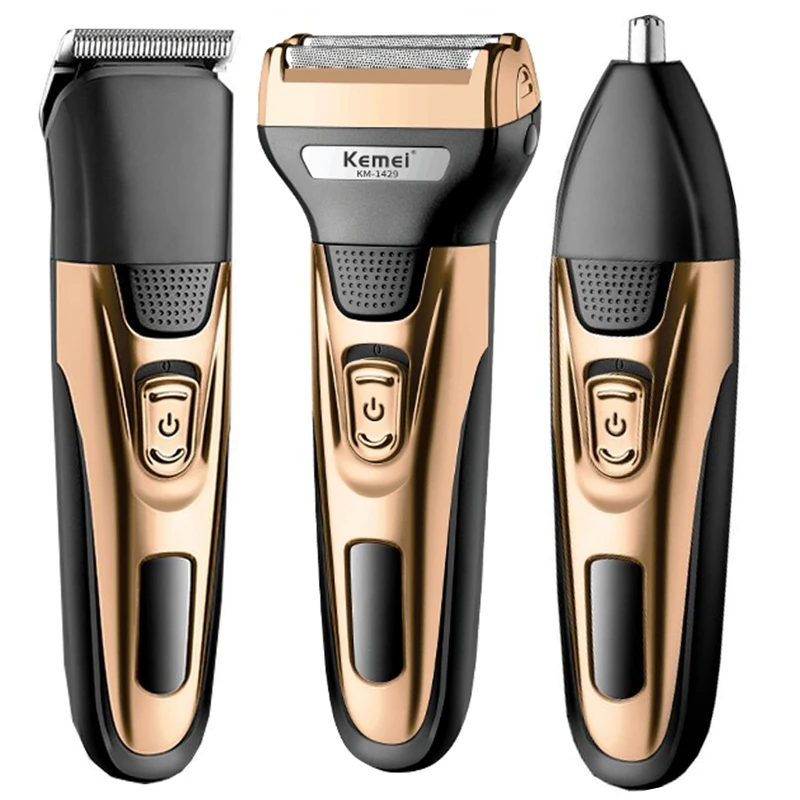 Men'S Grooming Hair And Body Wash - KEMEI 3IN1 GROOMING KIT ELECTRIC SHAVER