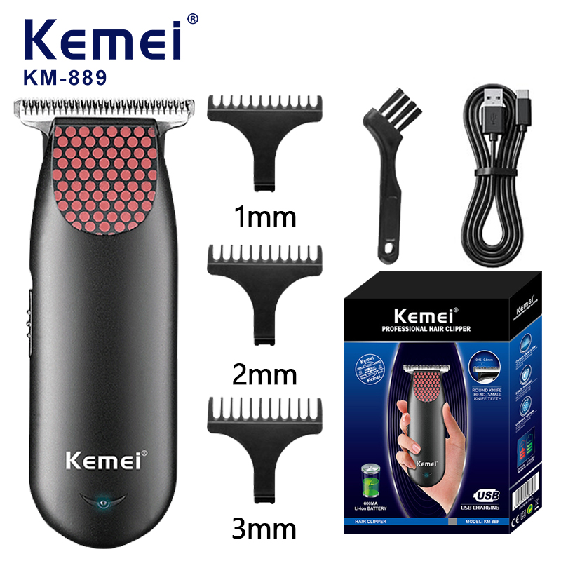 Kemei 889 Professional Pocket  - đánh giá và giá Mens Grooming Box
