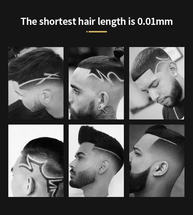 Kemei KM-032Hair Trimmer Elect - đánh giá và giá Mens Grooming Box
