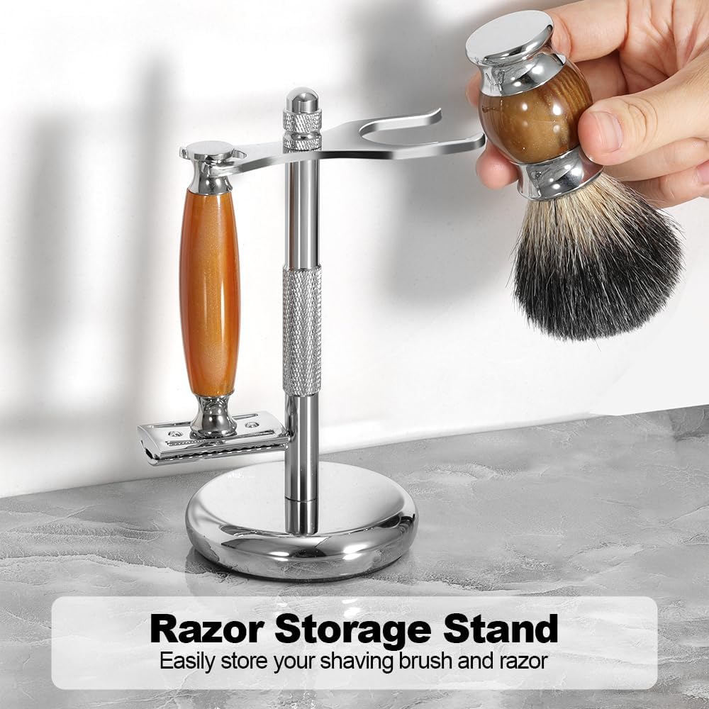 Razor Holder Stand Elegant Saf - đánh giá và giá Men'S Grooming Room