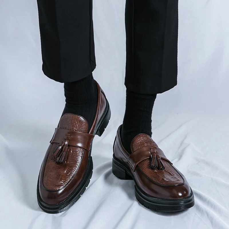 Men's Shoes Leather Men Fashio - đánh giá và giá Mens Grooming On Sale