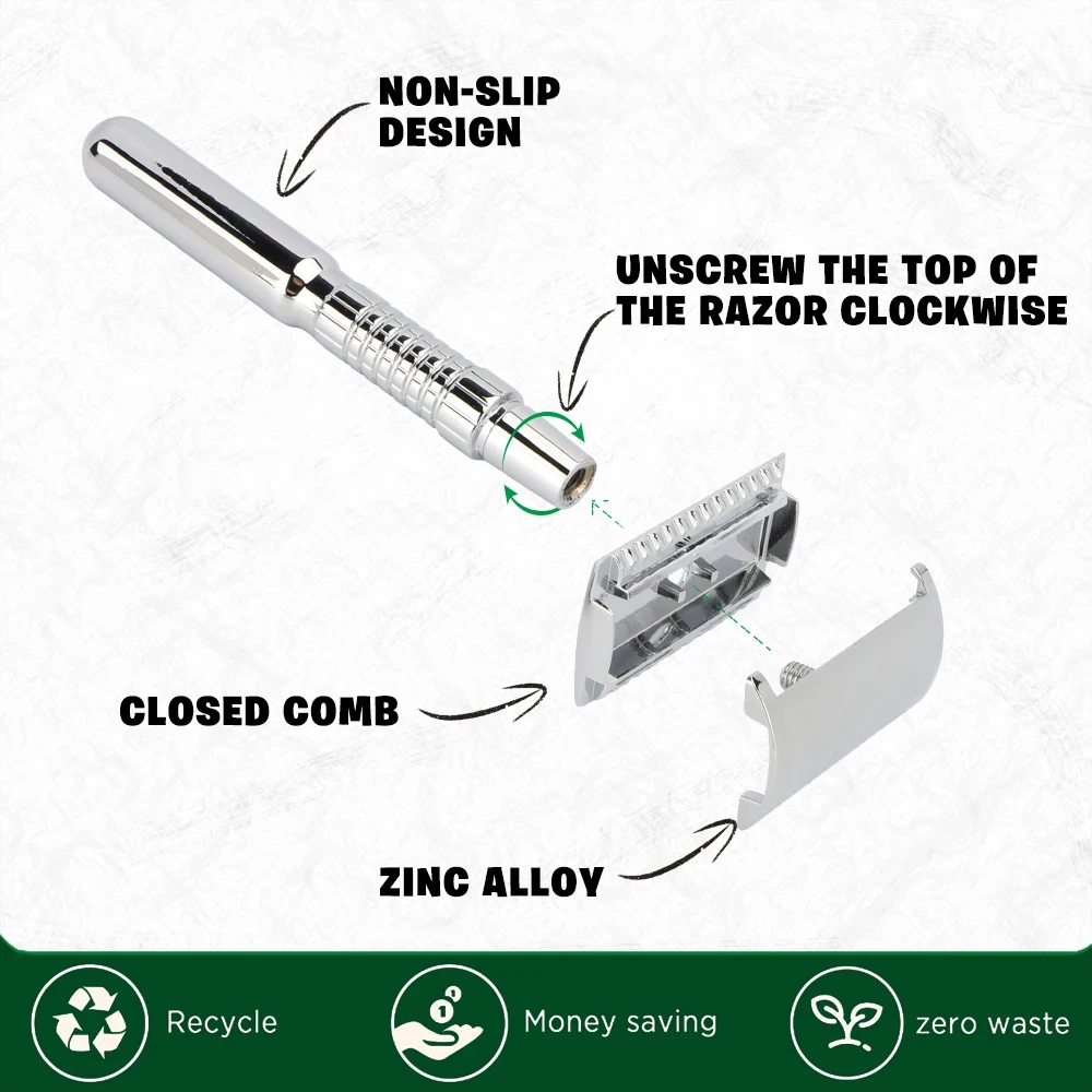 RZACLEAECO-Friendly Safety Raz - đánh giá và giá Mens Grooming Box