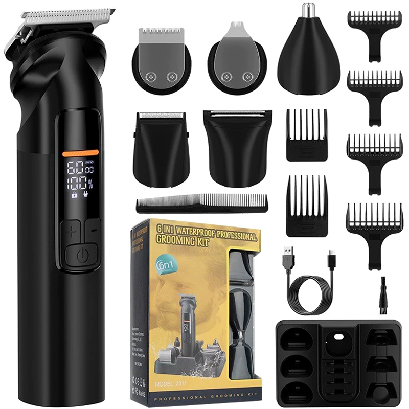 Mens Body Hair Trimmer 4 in 1  - đánh giá và giá Men'S Grooming Hair And Body Wash