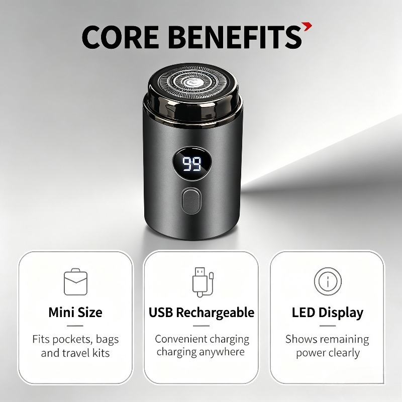 USB Rechargeable Waterproof El - đánh giá và giá Mens Grooming Box