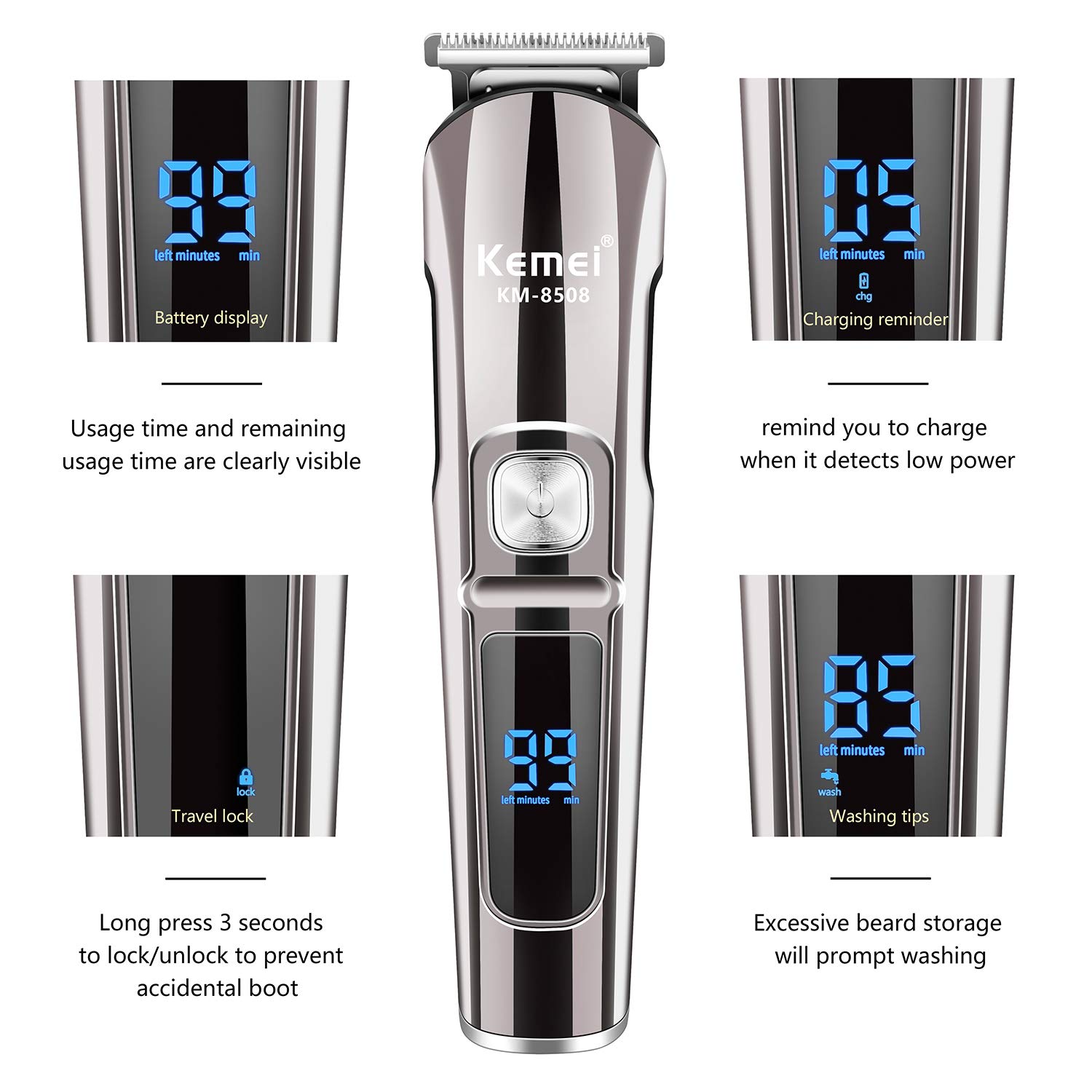 Original kemei all in one hair - đánh giá và giá Men'S Grooming Hair And Body Wash